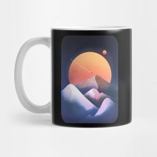 Blue planet dunes Mug